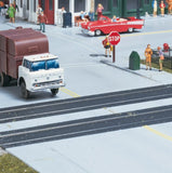 RUBBER MAT STYLE GRADE CROSSING with STREET  HO Scale KIT WALTHERS 933-3137 NEW Model