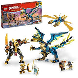 LEGO Ninjago Elemental Dragon vs Empire Mech Building Set Kit 71796 R87242898 Model