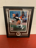 Framed 8x10 GREG PRUITT Signed Browns Photo With Custom Matte Board Model