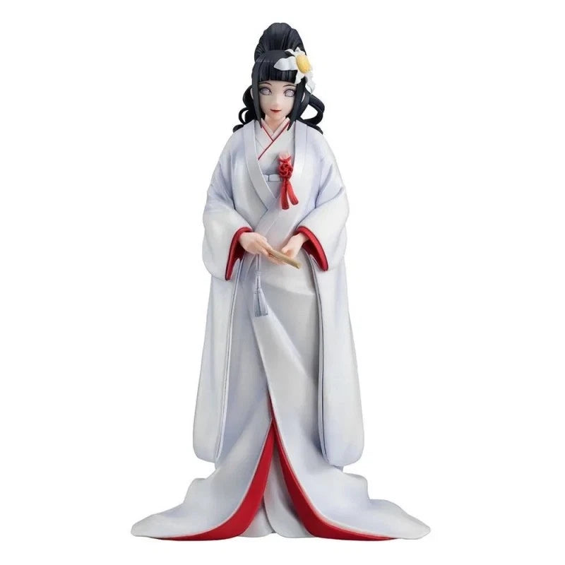 NARUTO STATUETTE GALS HINATA HYUGA WEDDING CEREMONY VER. 21CM FIGURINE Model