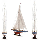 OcCre Endeavour J-Class Yacht Wooden Model Ship Kit 1:75 Model