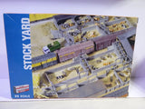 HO-Walthers Cornerstone  Building  Kit - STOCK YARD  933-3047 Model