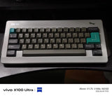 Blue Red Gray Black ABS Doubleshot Dolch Keycap Set Cherry Profile Keycaps Model