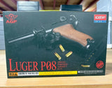 Academy Science Luger P-08 Model Gun Kit 6mm BB Airsoft Pistol DIY Assembly Toy Model