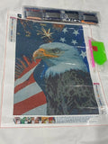 5D DIY Diamond Art Painting, Embroidery Kit Craft American Eagle Patriotic Model