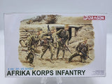 Dragon Models 1/35 Afrika Korps Infantry 6138 New Model Kit Sealed Box Model