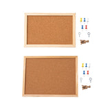 Cork Bulletin Board Home Board Wooden Display Board Memo Notes Photo Display Model