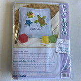 NEW DIMENSIONS LI'L TOTS FELT APPLIQU?? UNDER THE SEA PILLOW COVER 73390 Model