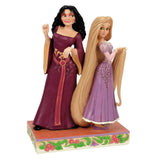 Jim Shore Disney Traditions Rapunzel & Mother Gothel Figurine 6014325 Model
