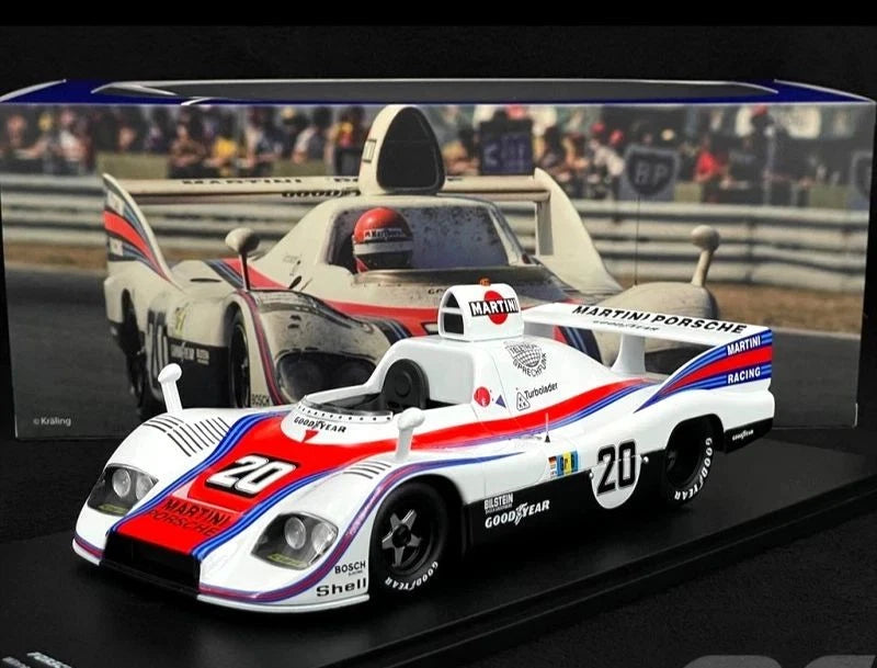Werk83 1:18 Porsche 936 Martini #20 Le Mans 1976 Alloy Diecast Car Model Model