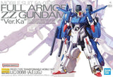 Bandai MG 1/100 Full Armor ZZ Gundam Ver Ka FA-010S Model Kit New Model