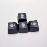 Mechanical Keyboard Translucent Directional Key-caps Keyboard Accessories Model
