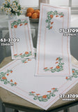 Permin cross stitch kit 27-3709 Table Mat Flowers Model