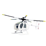 1PCS 1/100 Scale US Army MH-6 Little Bird Helicopter Decor Model Assembly Model