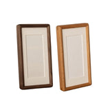 Elegant Picture Frame Tabletop Frame Beige Mat Board Flexible Display Options Model
