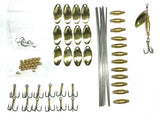Premium DIY Spinner Making Kit Trout  Bass Spinners Swing Blade Fishing Lure Kit Model