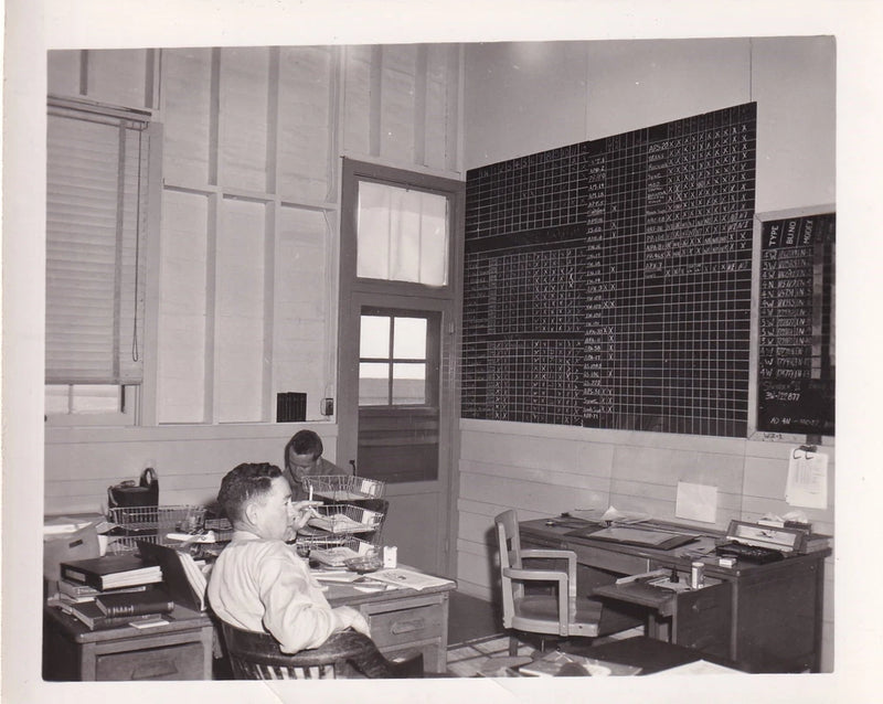 Original USMC Photo MARINE COMPOSITE SQUADRON VMC-3 1953 HQ FLIGHT BOARD 197 Model