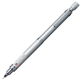 Uni Kuru Toga Roulette Model Auto Lead Rotation 0.5mm Mechanical Pencil, Silv... Model