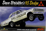 Moebius 2451 Dave Strickler's '65 Dodge Altered Wheel Base F/C 1/25 model kit Model