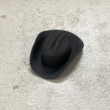 SU-RBH-BLK: 1/12 scale Black Cowboy Fedora Hat for 6" ~ 7" action figures Model