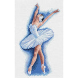CdA Cross Stitch stamped Aida "Odetta" PA1471, 22 x 39cm, DIY Model