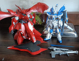 GUNDAM Hi-v & Nightingale 1:144 HG RG Built SET BANDAI Plastic Model Kit Model