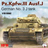 Ryefieldl RM5070 Pz.Kpfw.?? Ausf.J 1/35 TANK Assembly Model Kit Model