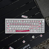 China Classic Red Alter Theme Keycaps 132Pcs/set PBT Cherry Profile Model