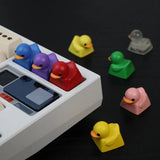 Cute Duck Keycap Cartoon Resin Keycaps for Switches Mechanical Gaming Keyboards Model