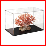 Acrylic Display Case Clear Collectible Display Box for Miniture House, Dustpr... Model