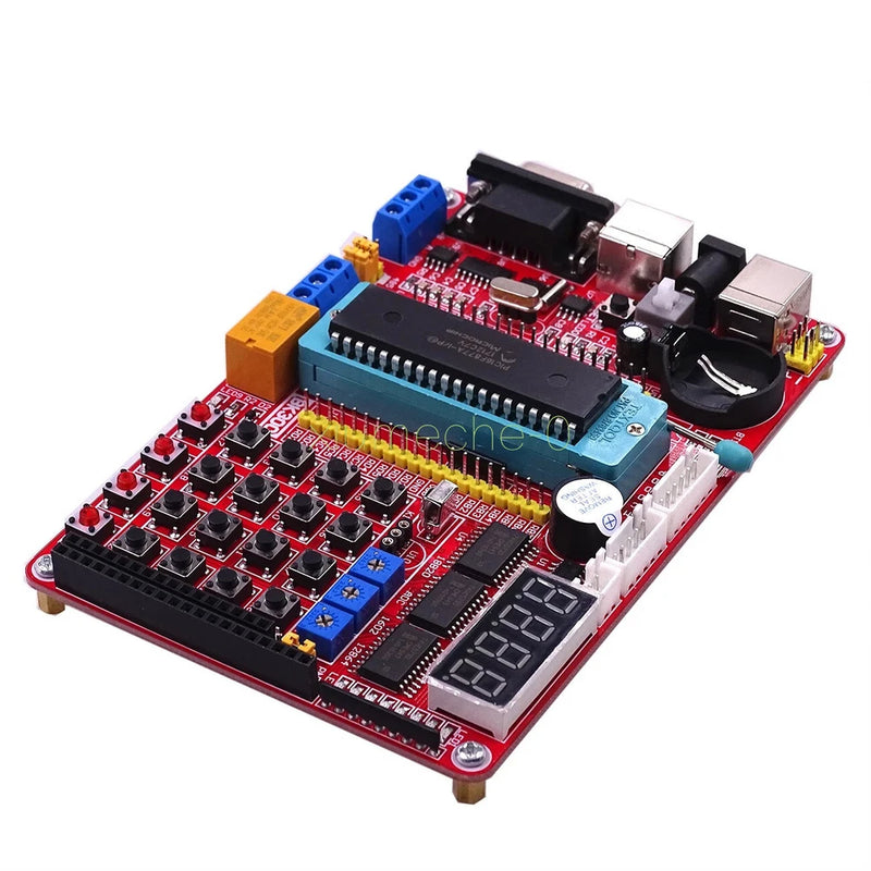 1PC PIC MCU development Mini System PIC Development Board + Microchip PIC16F877A Model