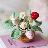 Potted Flower Amigurumi DIY Crochet Kit Wizardi F07N8-M32 Model