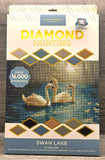 Lemonberry St. Diamond Art Diamond Painting on Stretched Canvas - Swan Lake Model