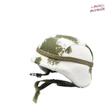 Unique Action Figure 12" With 1/6 White Modern Camouflage Helmet Model