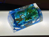 Pokemon Keycaps mega rayquaza 2u artisan resin keycap Model