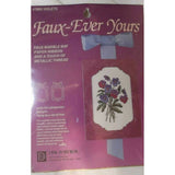 Designs Needle Inc Faux Ever Yours Violets Counted Cross Stitch #7802/Violets Model