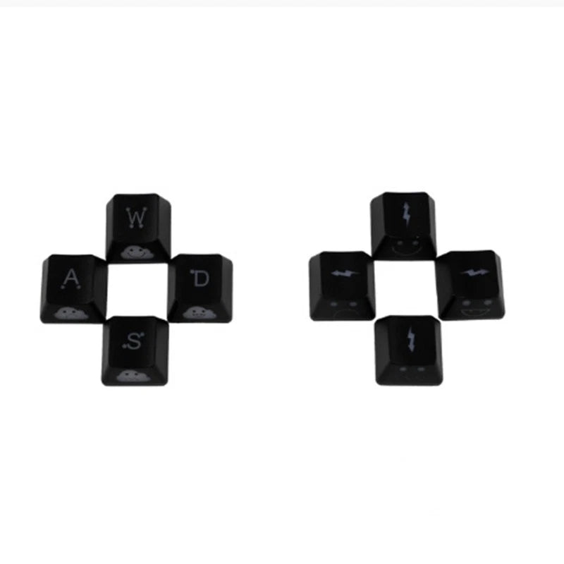 Mechanical Keyboard keycaps WASD keycaps Direction Backlit Keycaps Mx Cross Model