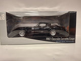 Welly 1982 Chevrolet Corvette Coupe Die Cast Metal Model Black 1/18 scale Model