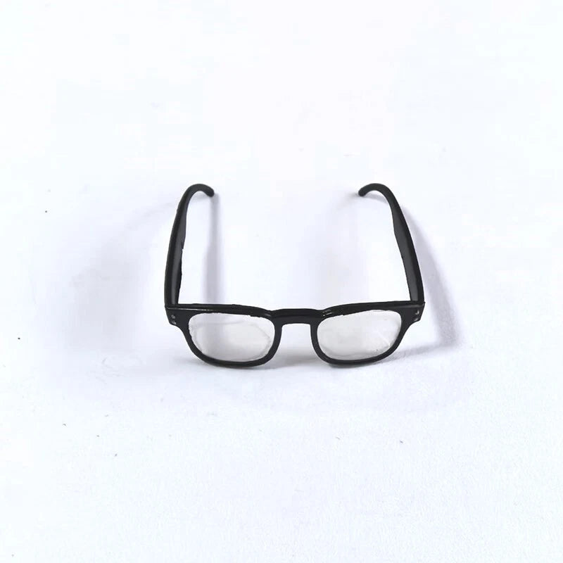 1/6 Scale Male Black Rimmed Glasses Model For 12" Action Figure Body Model