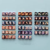 Genshin Impact Characters Keycaps OEM PBT 4 Keys Dye-sub For Cherry MX Keyboard Model