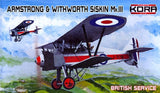 KORA Models 1/72 ARMSTRONG WHITWORTH SISKIN Mk.III British Fighter Model