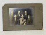 Antique LARGE BOARD MOUNT PHOTO of 6 Men (Brothers) - Chattanooga, Tennessee Model