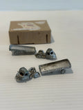 2 X Scammell Mechanical Horse and Trailer. White Metal Static Model Castings. Model