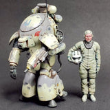 1/35 resin figures model Mecha fireball pilot unpainted unassembled Model