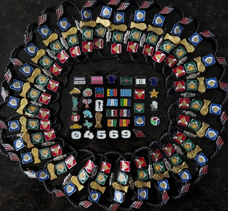 FIFA World Cup 2026 Bank of America Bracelet Charms Charms