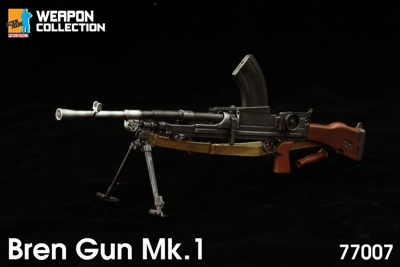 Dragon 1:6 Scale WW2 British Bren MK.1 or MK.3 Para Model for Action Figure Toys Model