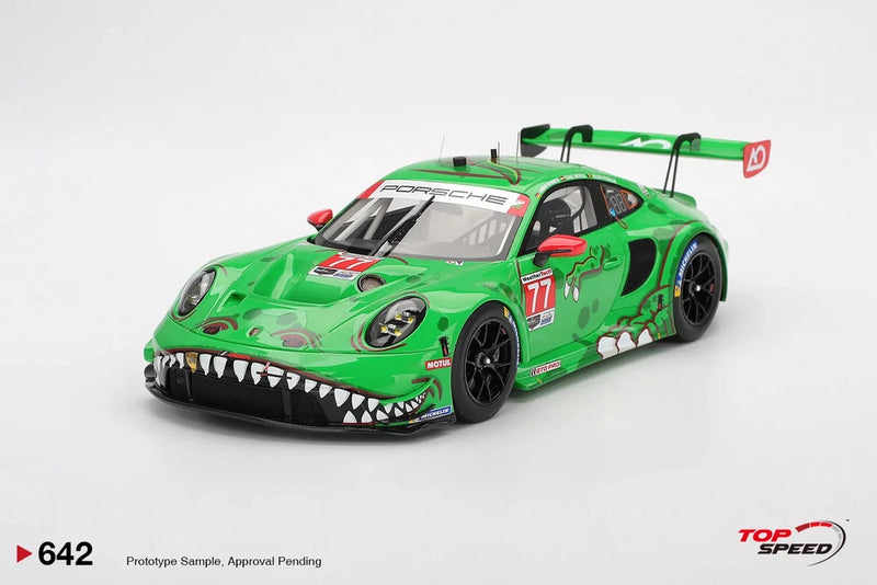 1:18 2025 IMSA Daytona 24Hr -- #77 "REXY" Porsche 911 GT3 R -- TopSpeed TS0642 Model