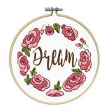 Embroidery Kit ~ Design Works Dream w/6" Wood Hoop #DW7184 Model