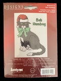 Designs for the Needle Counted Cross Stitch Kit Bah Humbug #226-0112 5??x7?? Model
