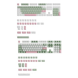 134PCS PBT Double Shot Keycaps OEM Profile Color for Mechanical Keyboard Model